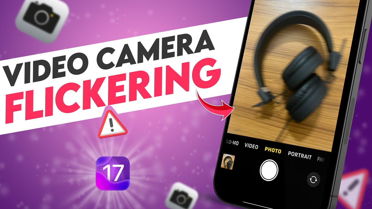 How to Fix iPhone Video Camera Flickering Issue 2023 | Solved Camera Blinking Problem on iOS