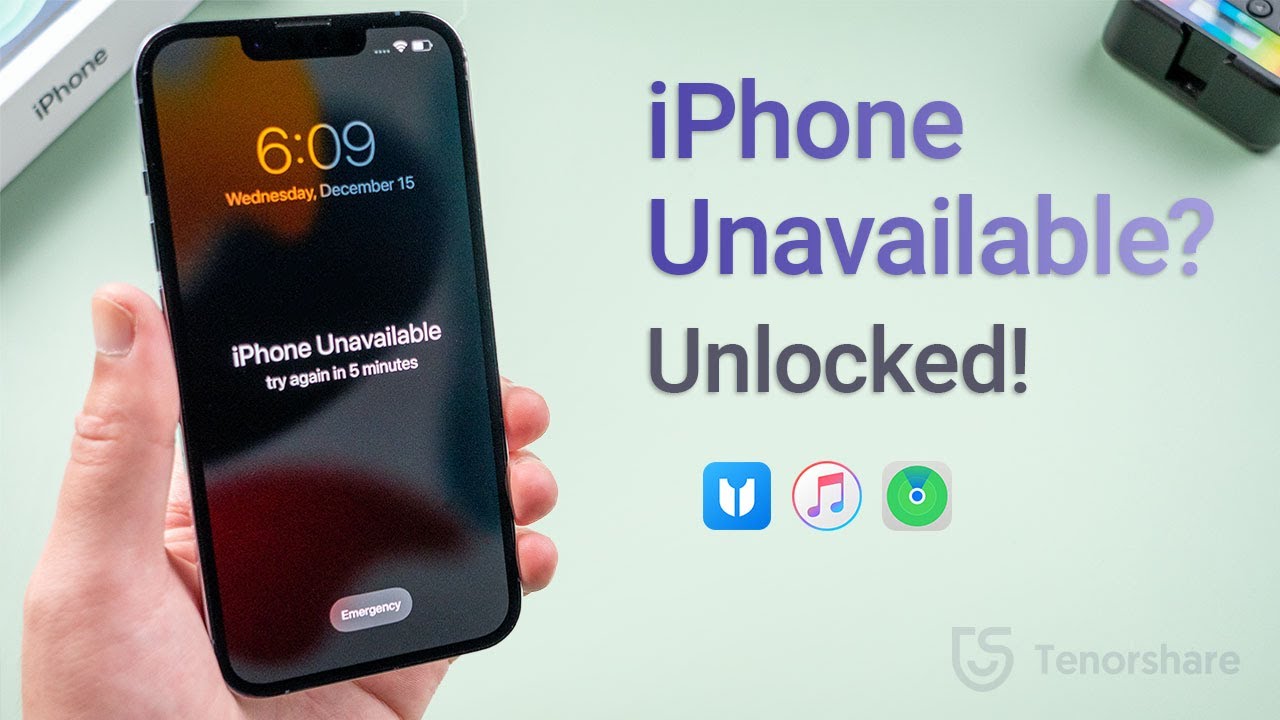 iPhone Unavailable/Security Lockout? 4 Ways to Fix iPhone Unavailable Lock Screen | 2024