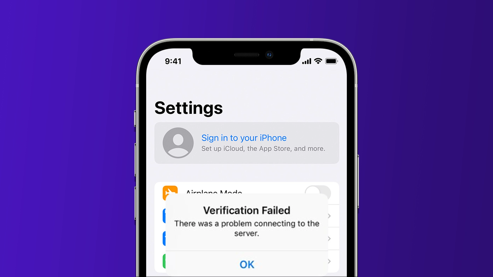 How to Fix Apple ID Verification Failed