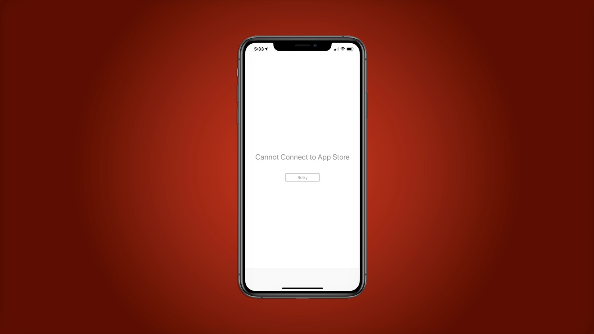 How to Fix Cannot Connect to App Store Error